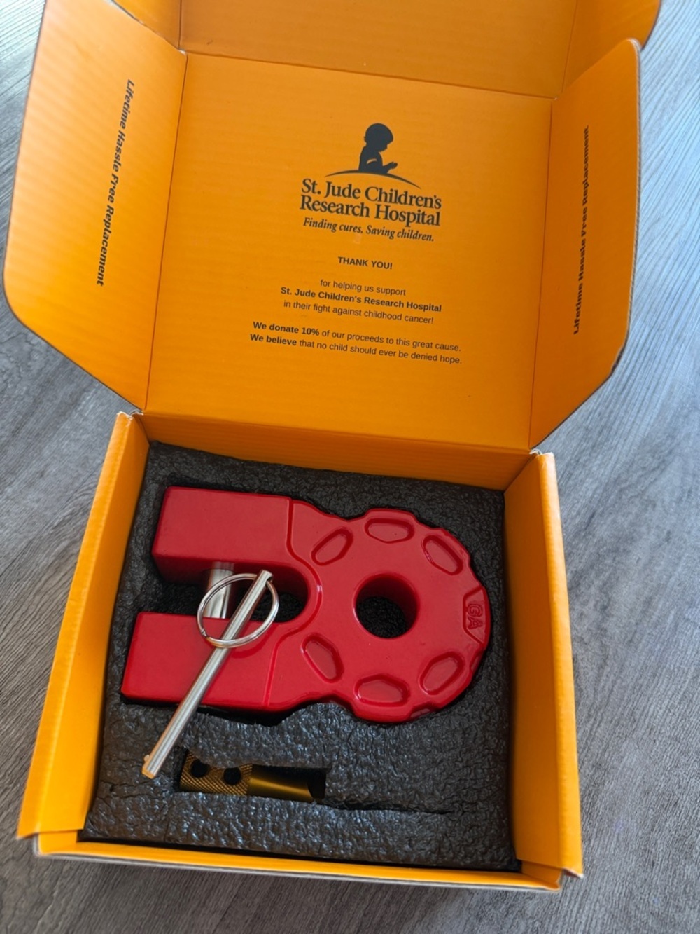 GearAmerica Red Winch Shackles NEW